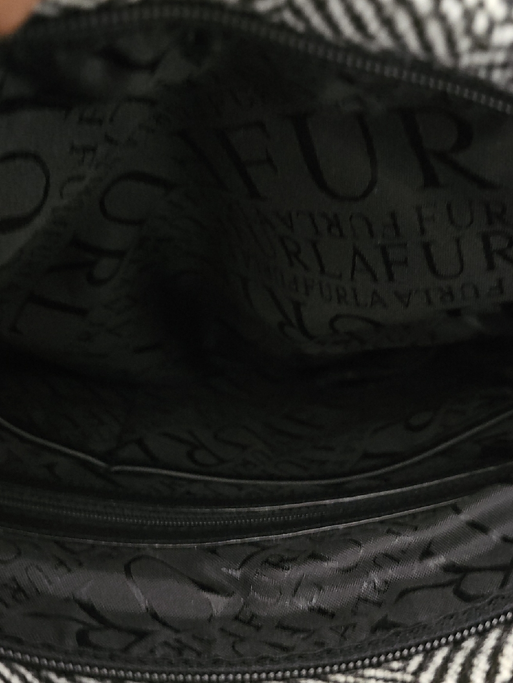 Furla Herringbone Tweed 2-way Tote Bag - Picture 9 of 16